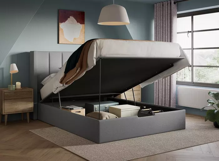 Adwell Upholstered Ottoman Bed Frame - Image 3