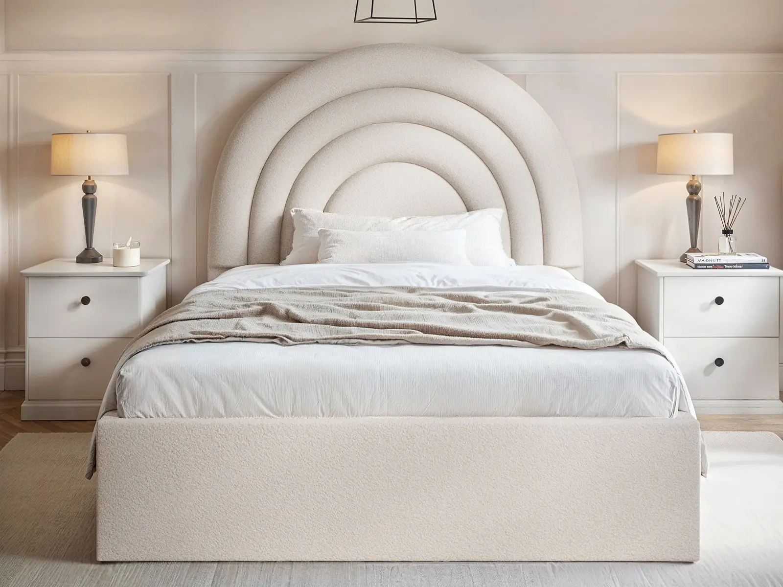 Flair Ava Small Double Fabric Ottoman Bed - Image 3