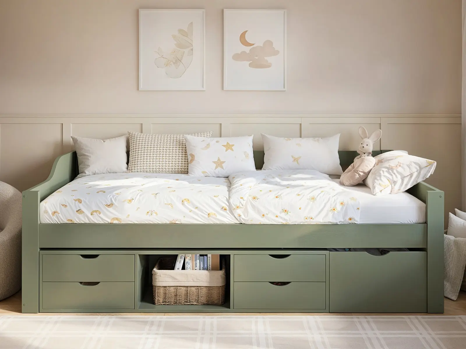 Flair Blair Low Sleeper Bed with Storage - Image 2