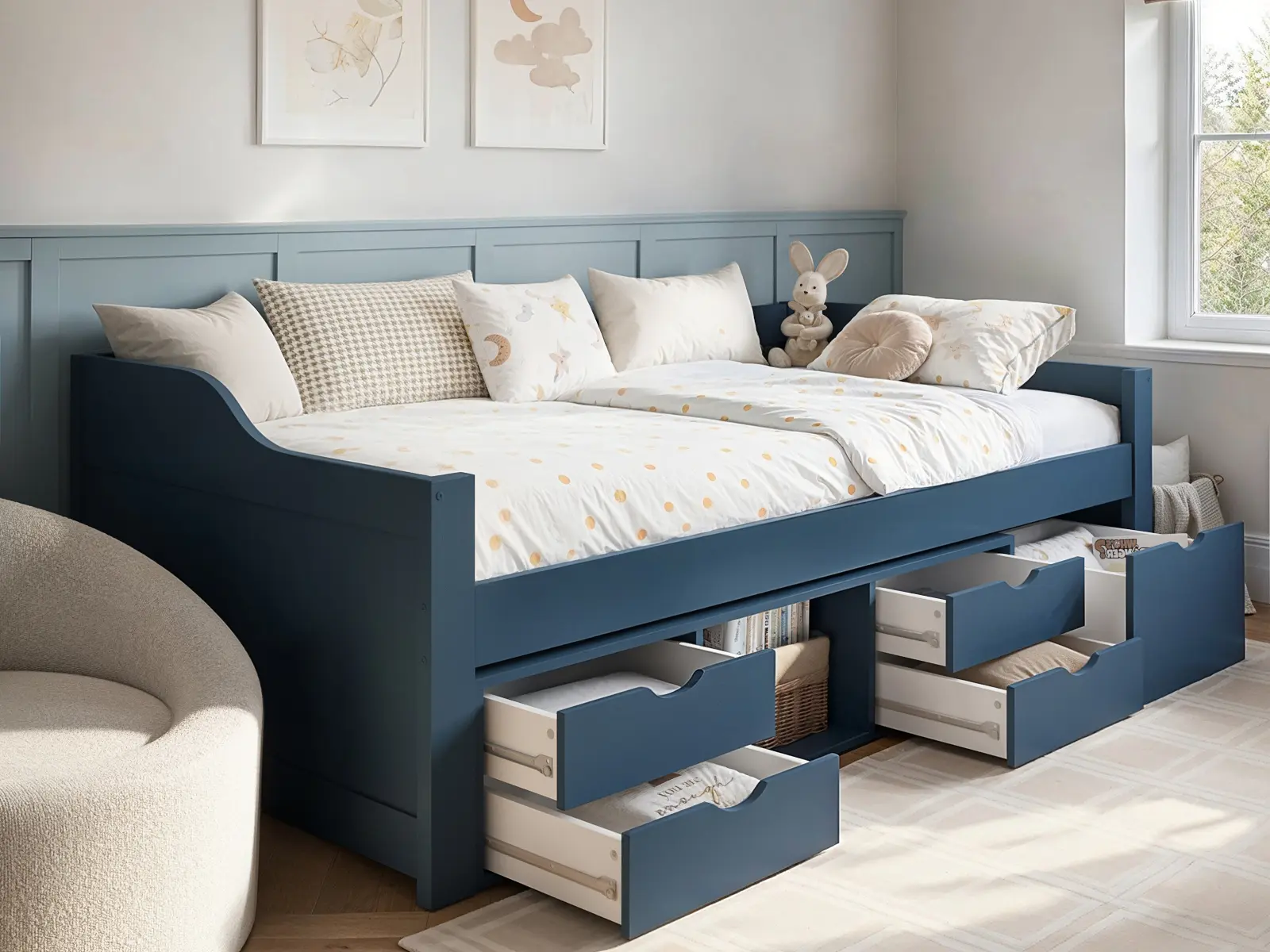 Flair Blair Low Sleeper Bed with Storage - Image 3